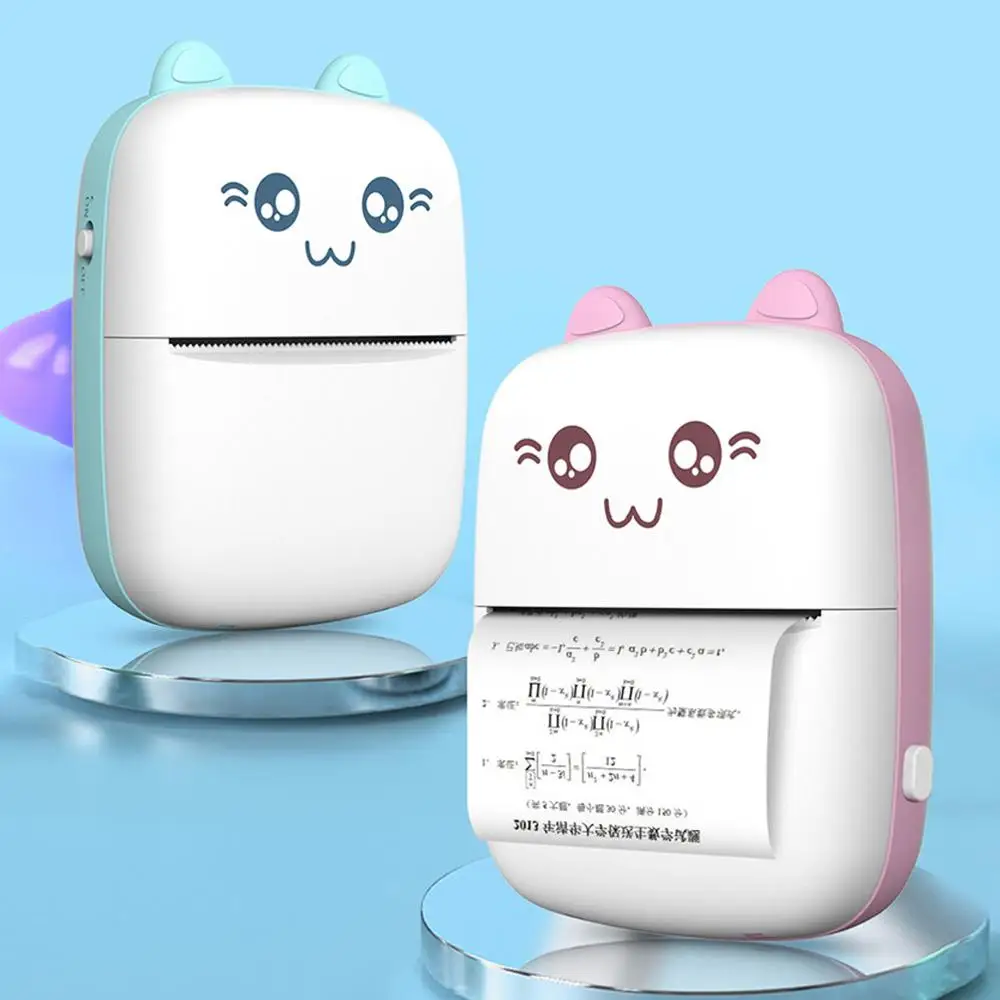 Photo Bluetooth-compatible Thermal Printer Cartoon Portable Mobile Note 58mm 2inch A6 Peripage for Android | Компьютеры и офис
