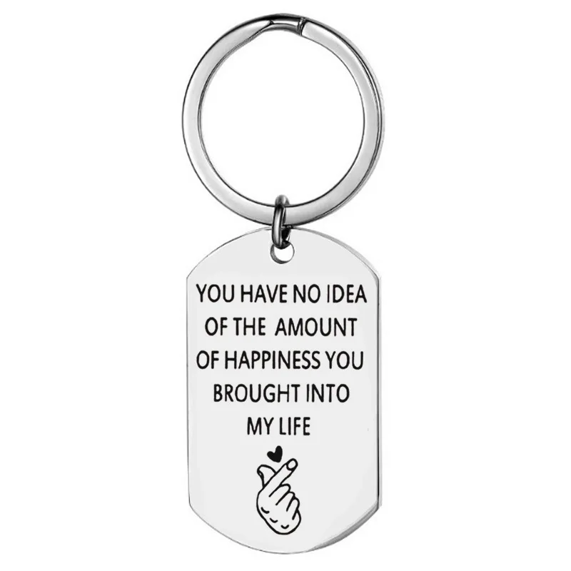 Подарок для друга подруги брелок с надписью Маленький на годовщину подарок жены