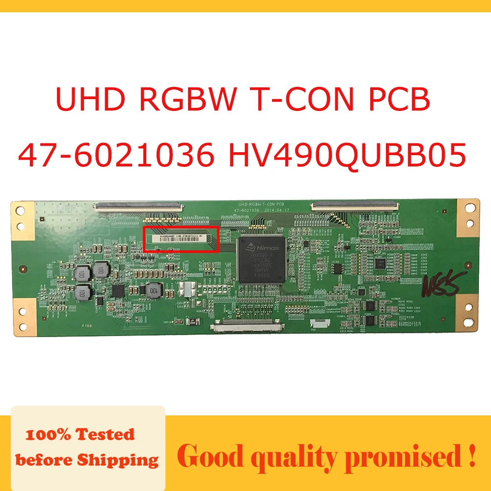 UHD RGBW T CON PCB 47 6021036 HV490QUBB05 Плата дисплея для телевизора оборудование бизнеса
