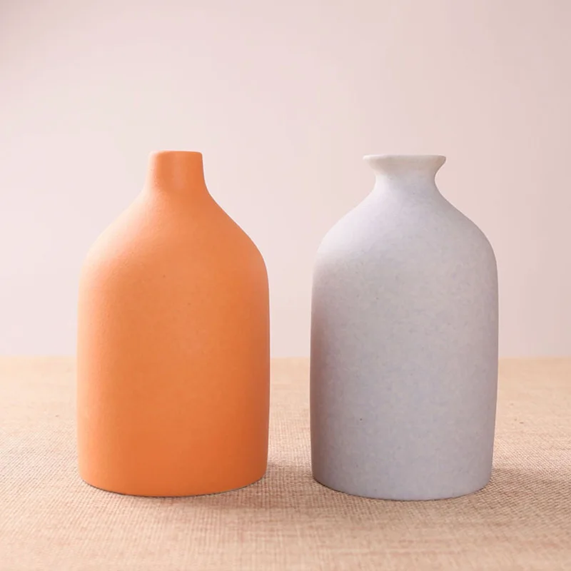 Chinese Vase Ceramic Flower Home Decoration Traditional Style Hydroponic Decor Gradient Wedding Gift | Дом и сад