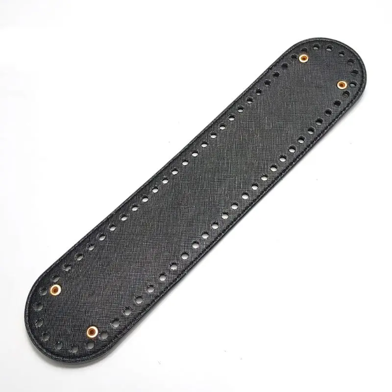 Из искусственной кожи DIY Вязание крючком сумка пилка для ногтей формирователь