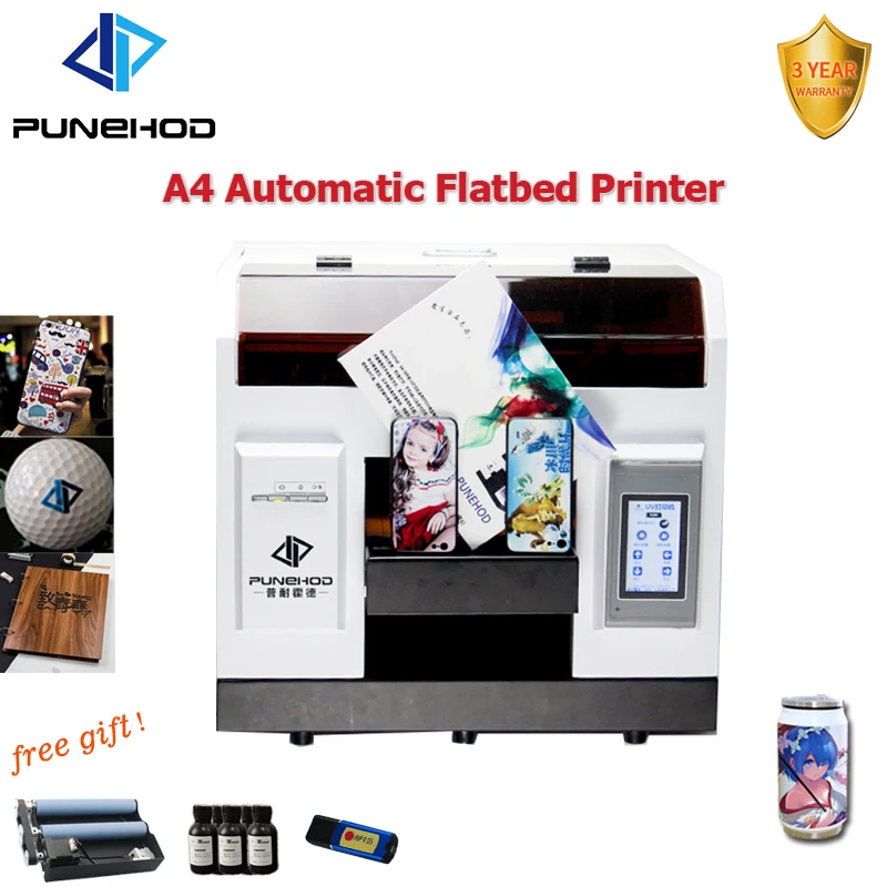 Мини УФ принтер A4 цифровой планшетный принтер|Принтеры| |
