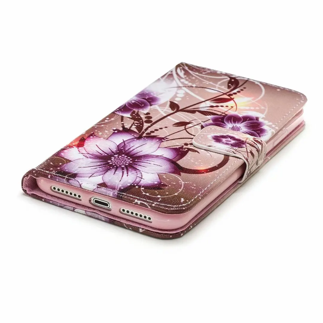 Цветной кожаный чехол для телефона бумажник iPhone 12 Mini Pro Max 5S SE 6 6S Plus 7 8 X XS XR 11 Чехол