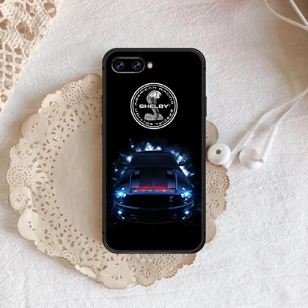 

Sports car shelby Phone Case Cover Hull For honor 7a 8 8s 8a 8x 9 9x 10 20 i Lite Pro black Coque Soft Shell Silicone Prime