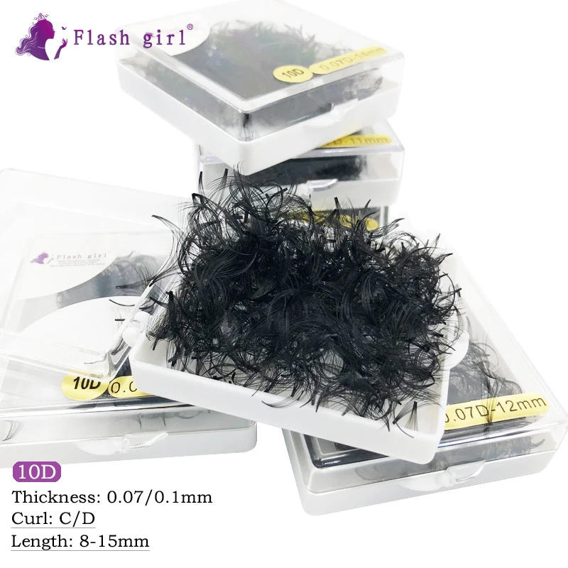 Flash girl макияж короткий стебель готовые вееры 1000 веера в одной коробке 10D 0 07 C D