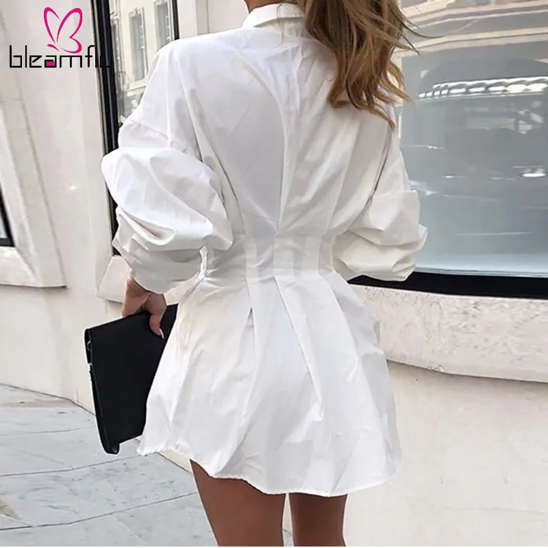 Женский элегантный стильный отложной воротник талия тонкая кнопка Ol офис