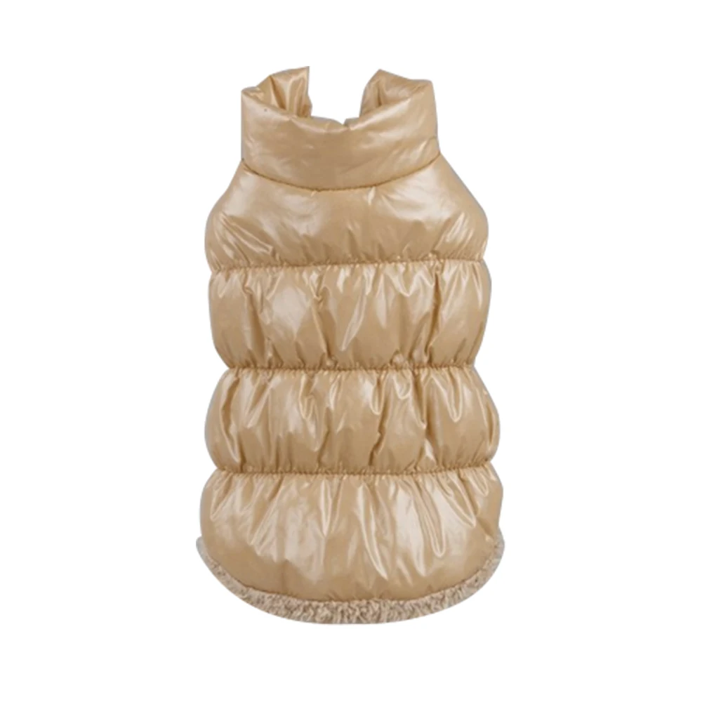 style 3 Beige Мягкая пуховая одежда для чихуахуа, щенка, зимний пуховик, одежда, маленькие большие домашние собаки, зимняя теплая одежда для щенка, костюм - Цвет: style 3 Beige