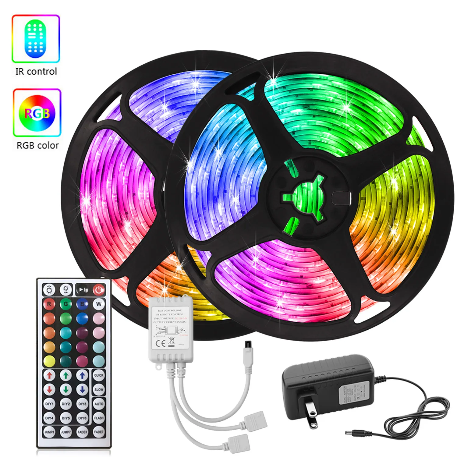 

RGB 5050/SMD2835,LED Strip Light ,DC 12V,Music Sync Smart Led Light ,5M 10M 15M 20M Flexible Ribbon,Nylon lightï¼ŒFor decoration