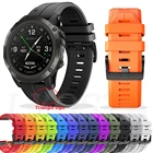 Ремешок силиконовый для наручных часов Garmin спуск Mk1 MK2 MK2i, быстросъемный браслет для часов Fenix 6 6XProD2 Delta PX, 26 мм