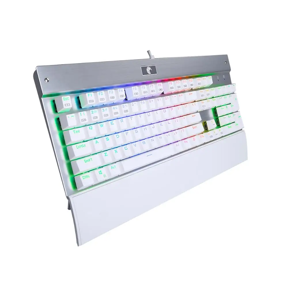 Z77 RGB игровая механическая клавиатура с поддержкой запястья эргономичный дизайн