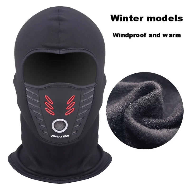 Ветрозащитная Теплая Флисовая шапка для холодной погоды теплая маска лица