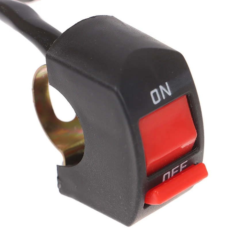 

1 Piece Motorcycle Switches Bullet Connector Handlebar Switches ON/OFF Button