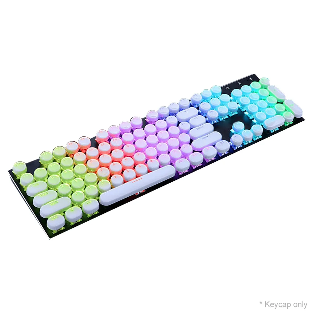 

New PBT Translucent Backlight Keycaps 104 Keys Mechanical Keyboard Key Cap Double Shot Key Cap For Cherry MXFor Gateron