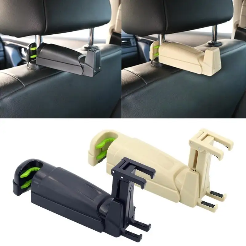 

Automotive Headrest Hook Multi-functional Vehicle Back Seat Organizer Bag Hook