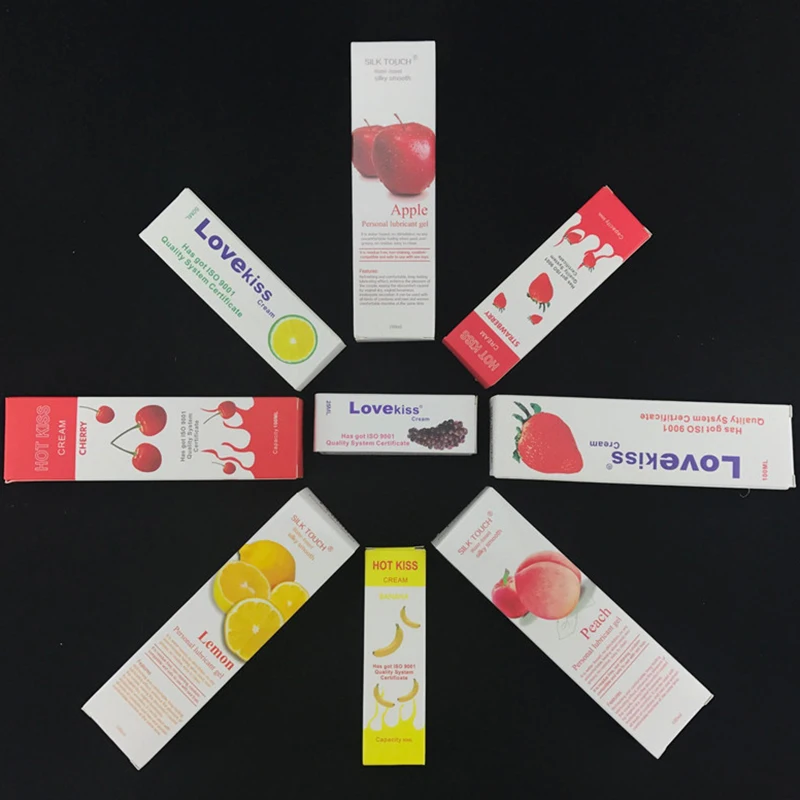 Чернила на водной основе половая смазка с изображением фруктов