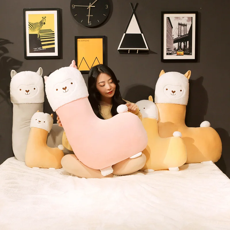 Мягкая кукла Candice guo плюшевая игрушка мультяшное животное альпака лама альпако