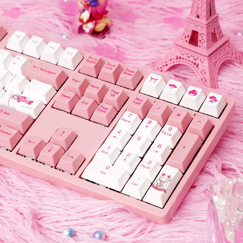 AKKO 3108 V2 Mechanical Gaming Keyboard Type-C Wired 108 Key PBT Keycap World Tour Series Tokyo for Home Office | Компьютеры и офис