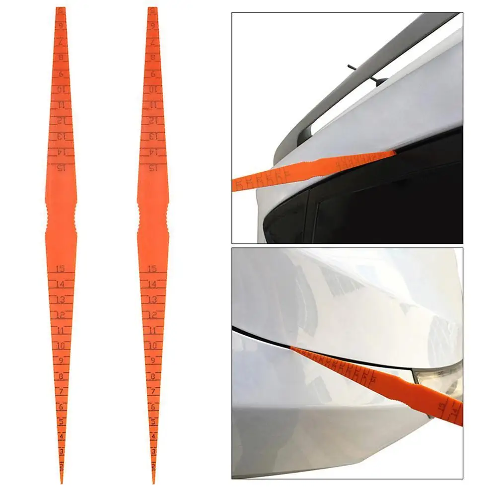 

Taper Simple Tool Vehicle Portable Alignment Gauge Clearance Measurement Scale Feeler Ruler Body for Hood Car Panel Door Tools