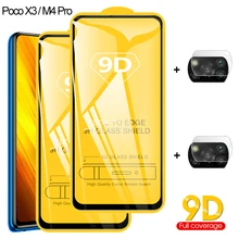 poco x3, tempered glass for poco x3 pro glass pocophone m4 m3 camera protection poko f3 m4 xiaomi poco x3 pro screen protector