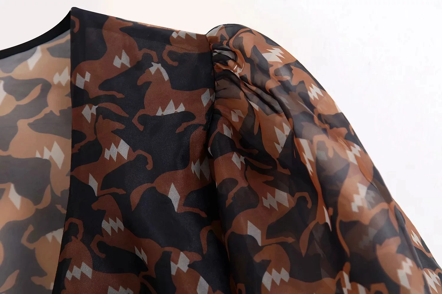 Новые женские топы и блузки 2019 V Шея фонарь рукав тонкие рубашки zora blusas мода шик za