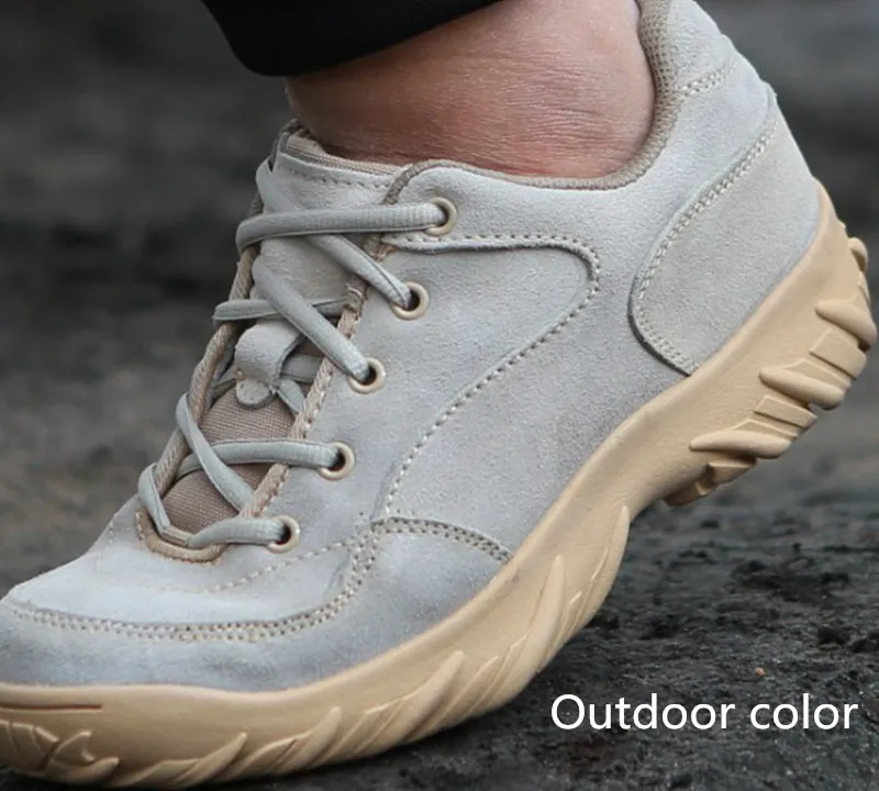 Мужские кожаные ботинки на шнурках для походов и активного отдыха|outdoor trekking|sneakers