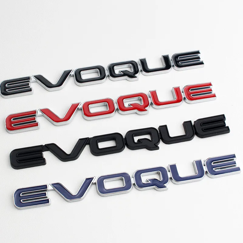 3d эмблема из металлического сплава для заднего багажника автомобиля Land Rover EVOQUE Logo