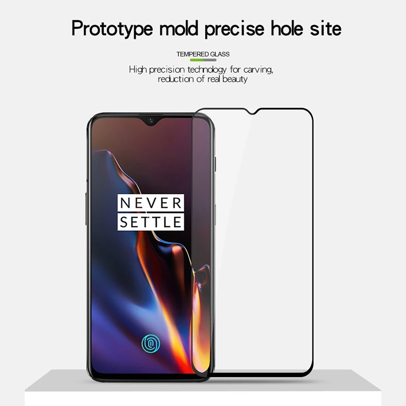 MOFI для OnePlus 6 T/OnePlus 6 закаленное стекло пленка Взрывозащищенный Полный экран протектор для OnePlus экран защитное стекло