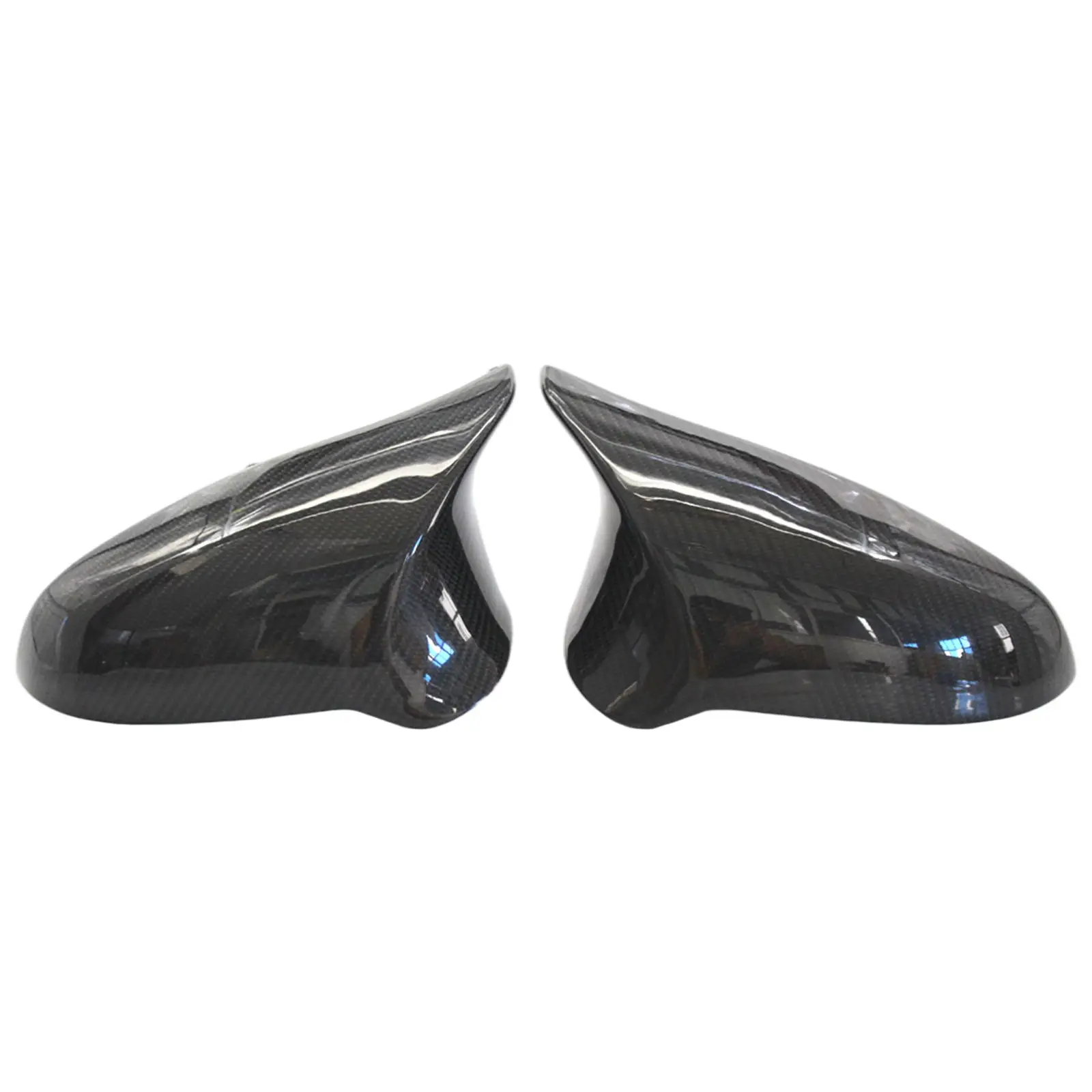 

One Pair Side Mirror Covers fits for F80 M3 2015-2018, Carbon Fiber Look