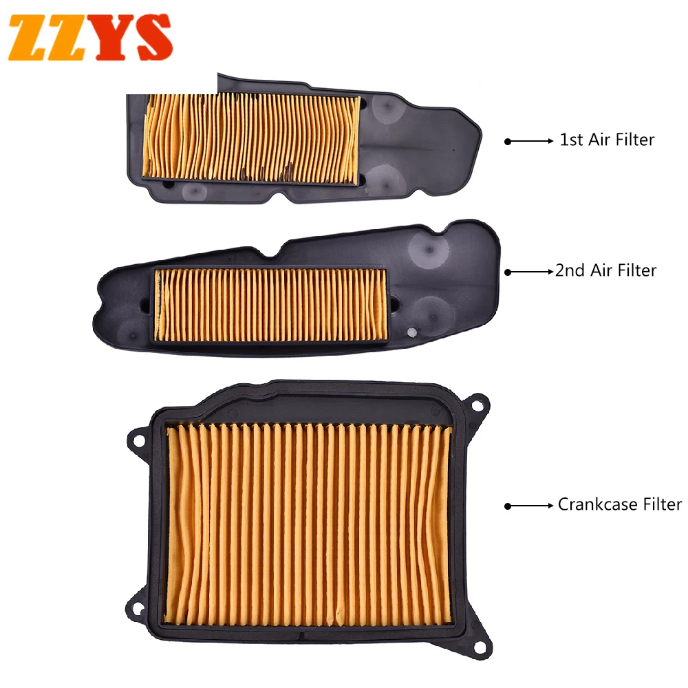 Воздушный фильтр для мотоцикла 1-й 2-й Картер для Yamaha YP400 Majesty 2004-2014 YP400R YP400RA X-Max X Max Xmax YP 400 2013-2020 2019