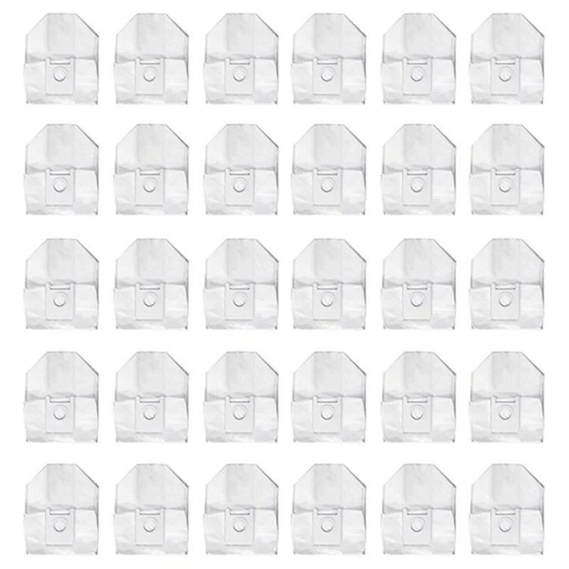 

30Pcs for XiaoMi ROIDMI EVE Plus Accessories Dust Bag Robot Garbage Storage Bag Replacement Vacuum Cleaner Spare Parts