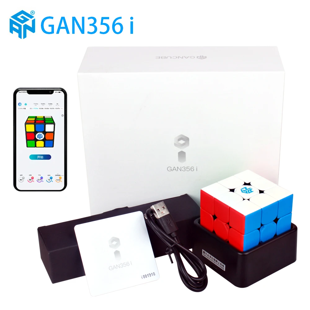 Новый GAN356 i Магнитный магический скоростной Куб Профессиональный Stickerless gan356i