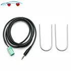 Автомобильный Aux стерео аудио кабель-адаптер 3,5 мм для iPhone iPod Phone MP3 + инструмент для снятия для Renault Clio Espace Megane CAS003