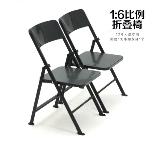 1/6 12 дюймовое кресло для солдатиков реквизит кукол складное свободная