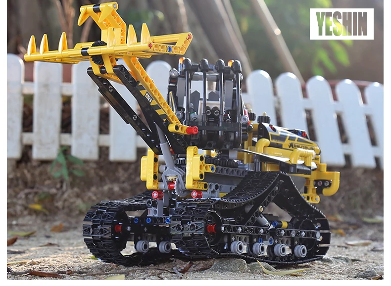 Technic Машинки Игрушки с управлением через приложение мобильный кран MK II набор совместим с 42094 строительные блоки кирпичи детские игрушки рождественские подарки