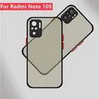 Чехол для Xiaomi Redmi Note 10S чехол для Redmi Note 10S Capas матовый прозрачный чехол из ТПУ для Redmi Note 10 Pro 10T 10S Fundas