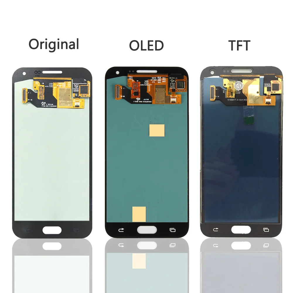 5,0 ''Супер AMOLED lcd Замена для samsung Glaxy E5 E500 E500F E500H E500M lcd экран сенсорный дисплей с дигитайзером в сборе