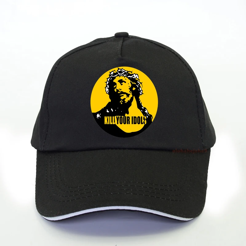 

kill your idols Baseball Cap fashion Brand Guns N roses rock band hat men Women hip hop funny adjustable Snapback hat bone