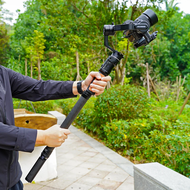 XILETU DX36C углеродное волокно удлинитель стержень Штатив для DJI Ronin-S Zhiyun Crane 2/3 Feiyu