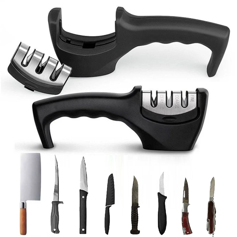 [ВИДЕО] 1 шт. профессиональная точилка для ножей керамический точильный камень