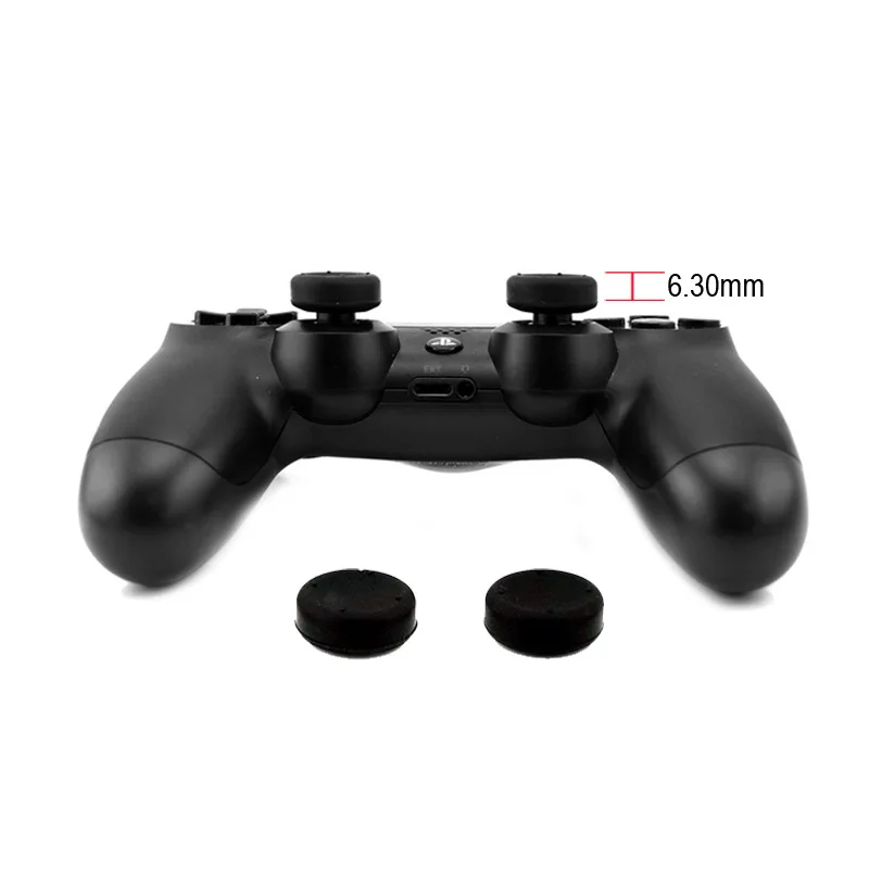 8 шт. силиконовых кейсов аналоговый стик ДЖОЙСТИК захваты для PS4/PS5 контроллер