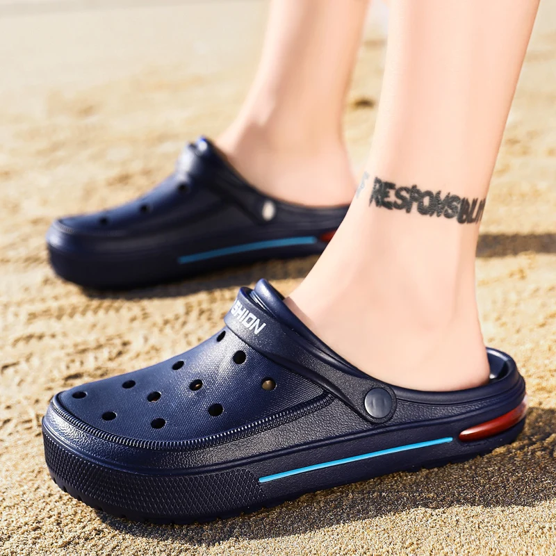 2020 унисекс полая зеленый камуфляж сандалии для прогулок Женские тапочки с