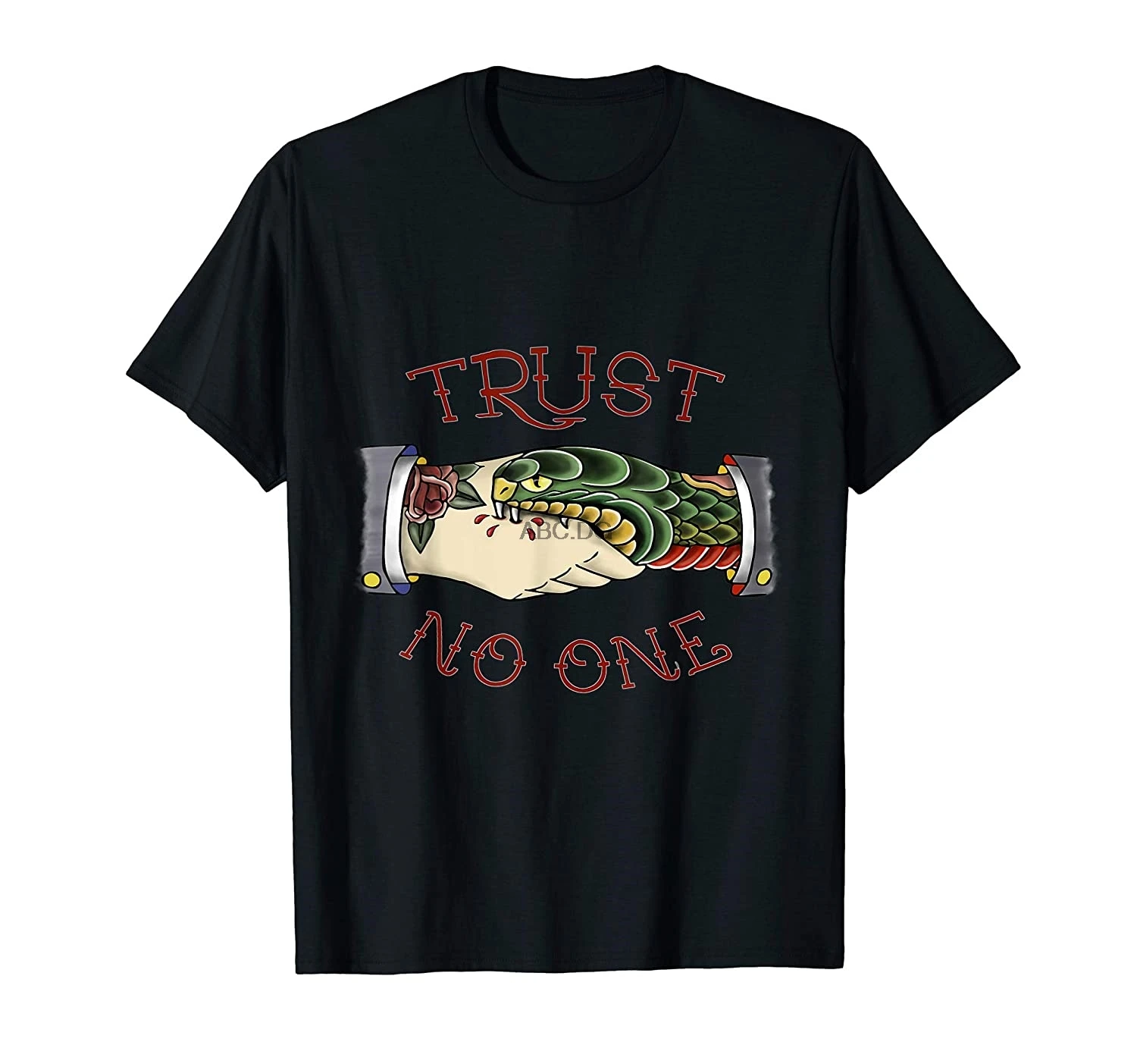 

Trust No One - American Traditional Tattoo T-Shirt