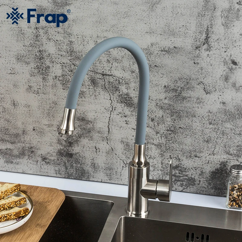 FRAP нержавеющий смеситель для кухни F4448|Смесители кухни| |