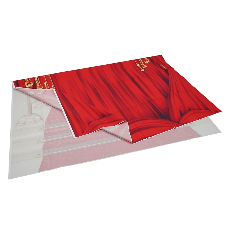 Виниловый фон для студийной фотосъемки с изображением красной ковровой дорожки 5