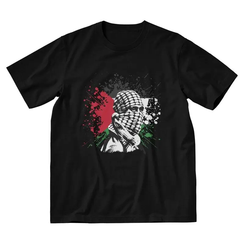 

Футболка мужская хлопковая с надписью «Свободная Палестина»