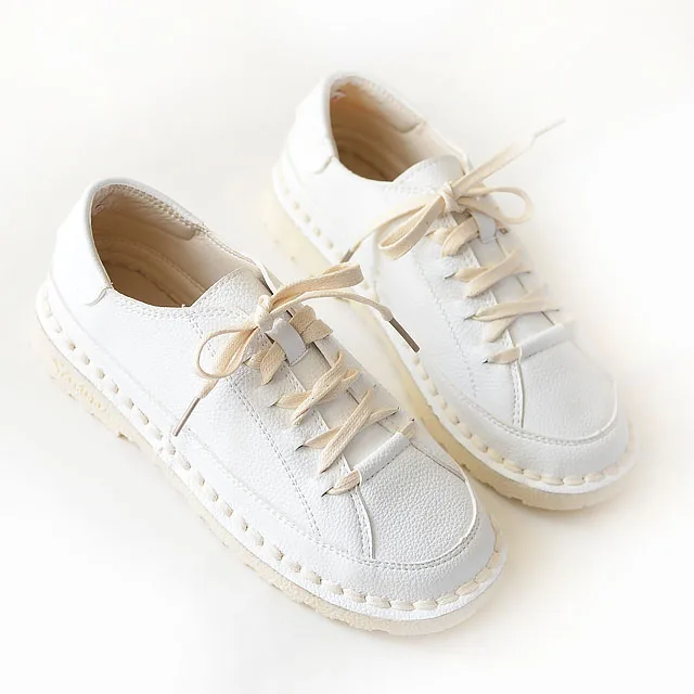 Повседневная обувь с перекрестными ремешками в британском ретро-стиле Модная