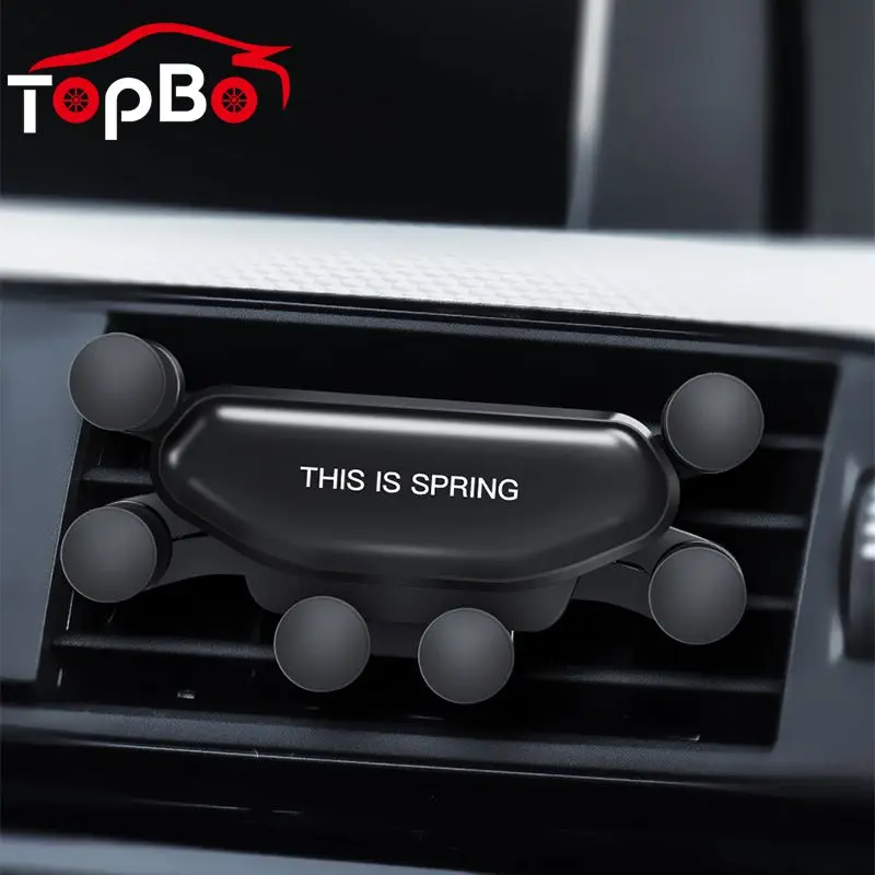 Универсальный автомобильный держатель для телефона с креплением на