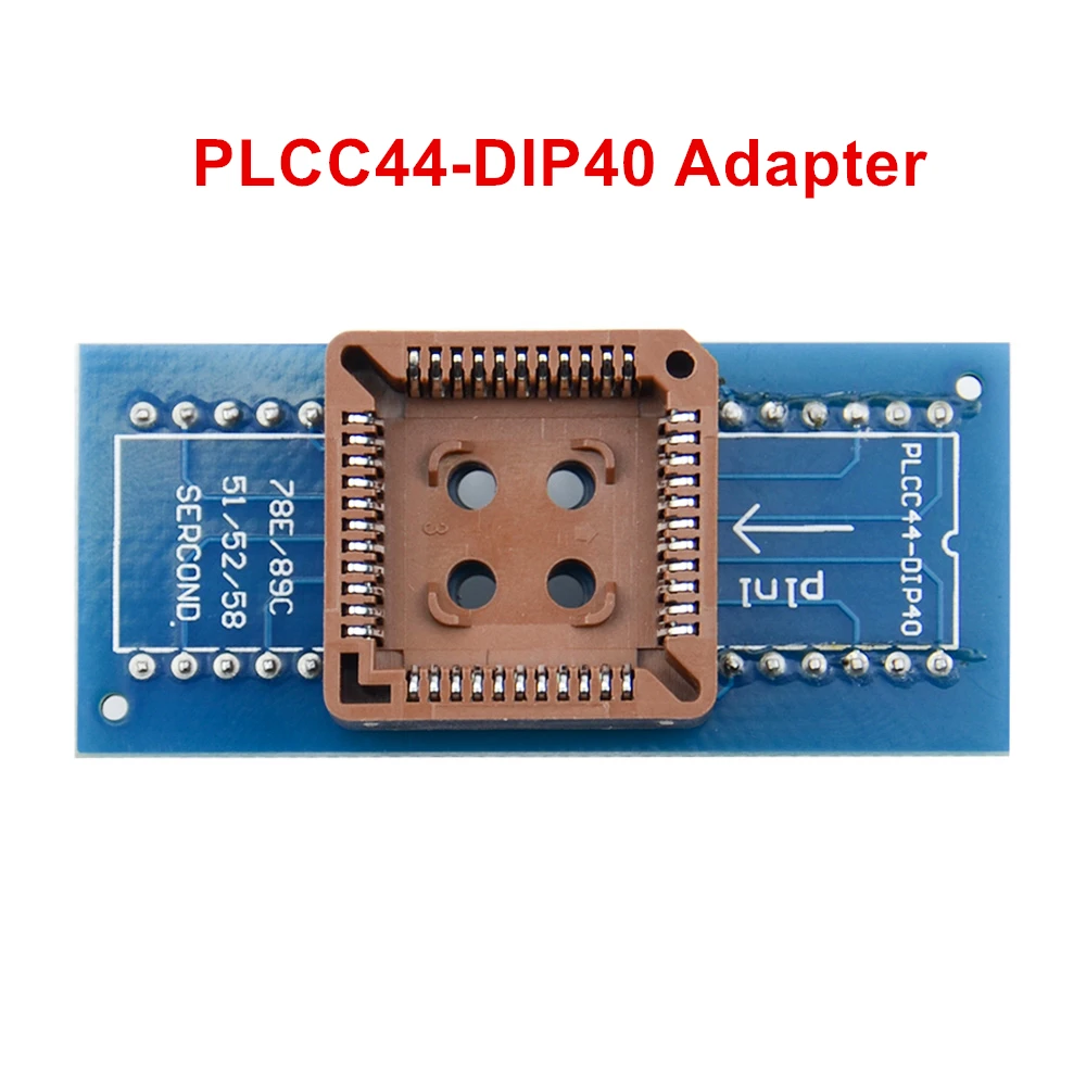4шт. Адаптерная плата PLCC44 PLCC32 PLCC28 PLCC20 + инструмент для извлечения PLCC для программаторов TL866cs TL866A TL866II PLUS.