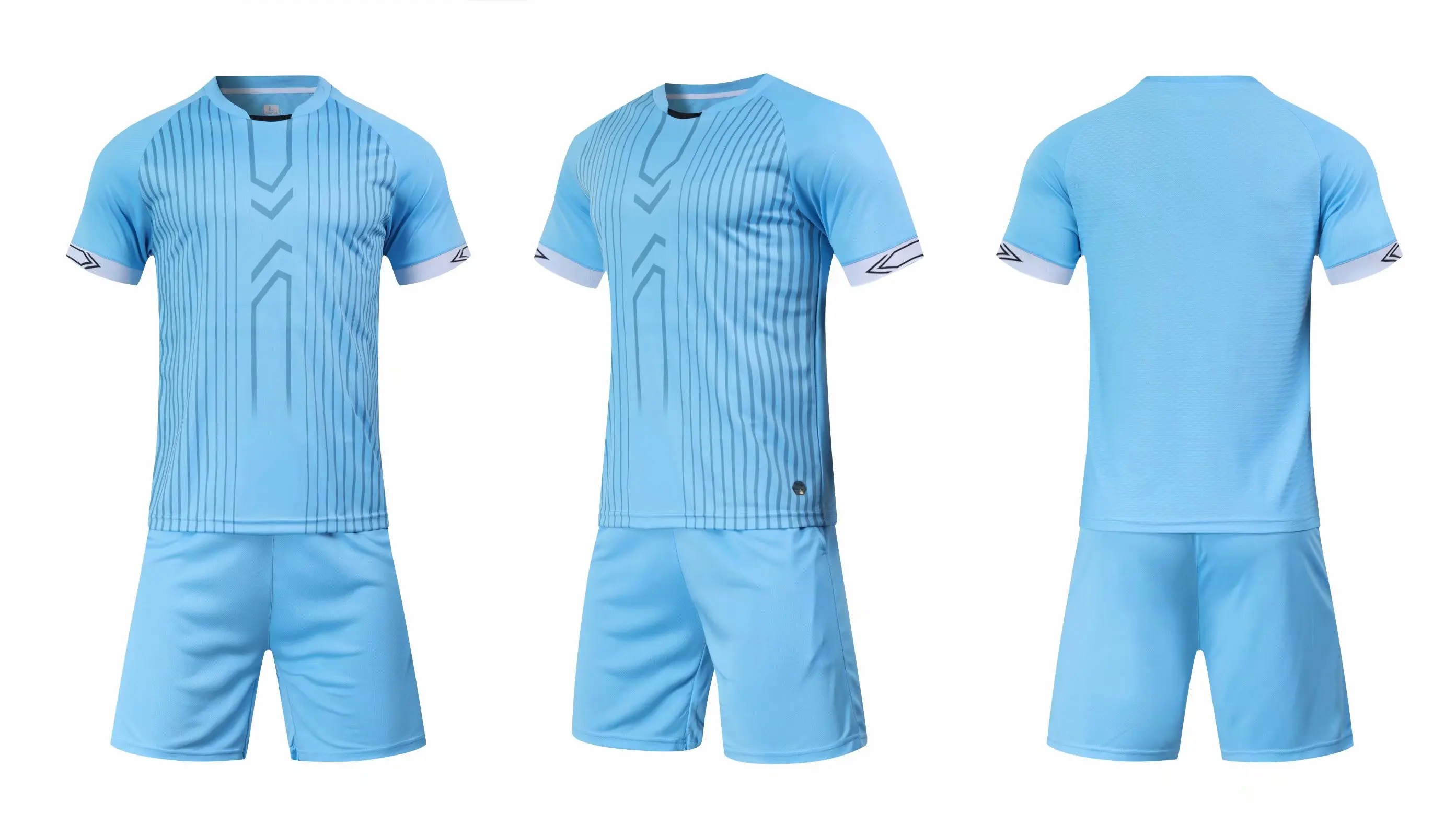 

Kids Youth Men Football Jerseys running Sport Kit Soccer Set Tennis Uniforms Training Suit Breathable Team Customized Print