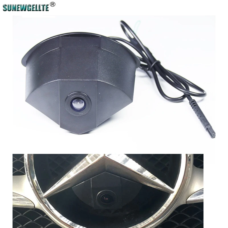 

Автомобильная камера переднего вида CCD для Mercedes Benz A GLK GLC GLE GLA ML class B GLK-Class X204 C-Class W204 S204 Автомобильная камера